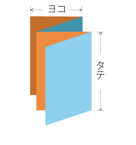 外四つ折り