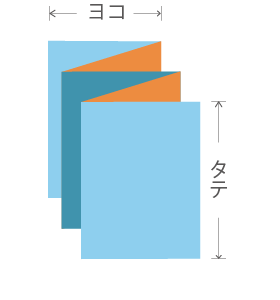 外五つ折り